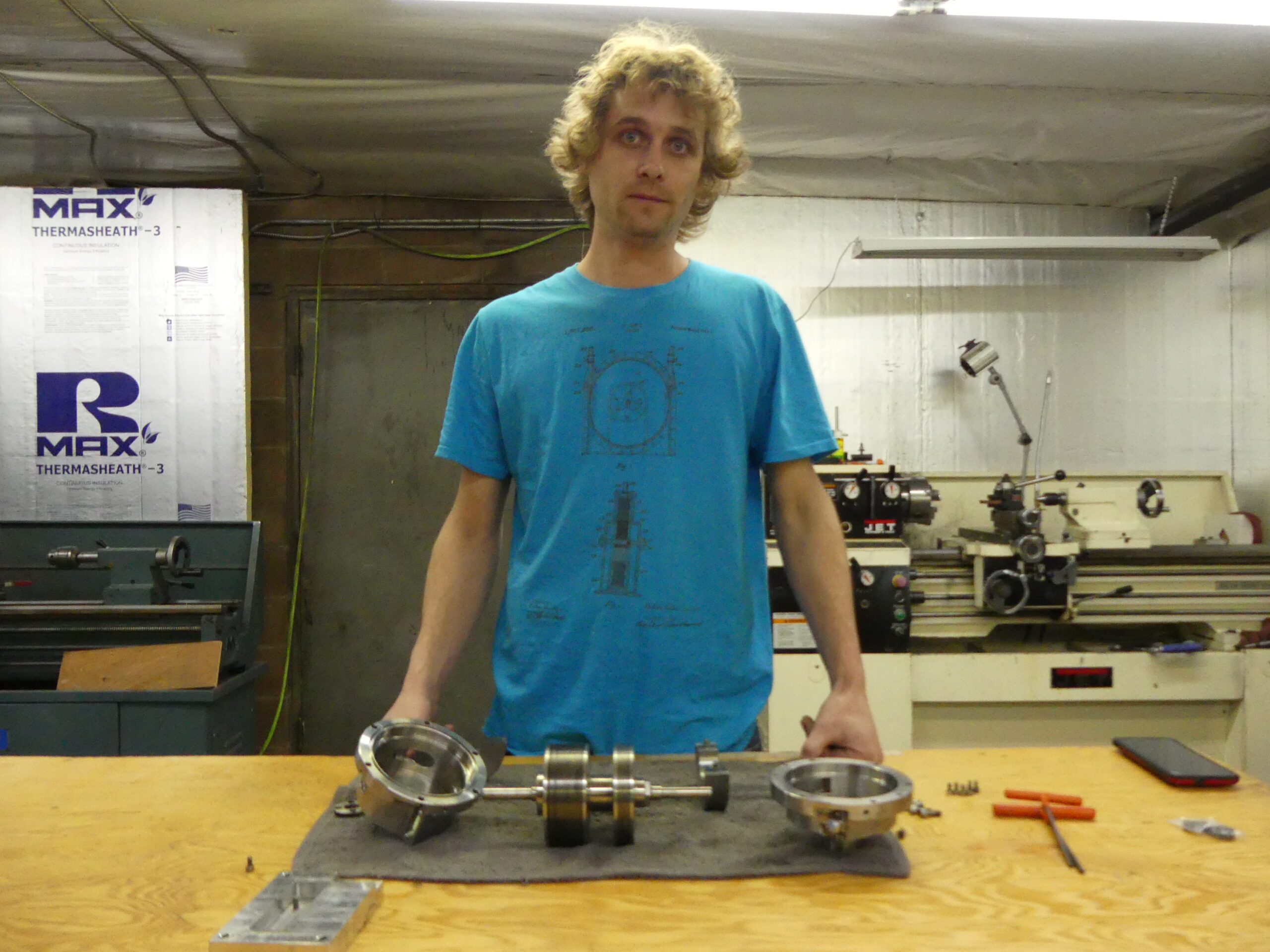 Jeremiah Ferwerda 2-Stage Tesla Turbine